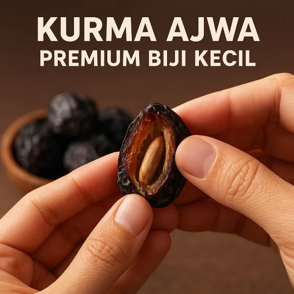 Kurma Ajwa Premium Biji Kecil